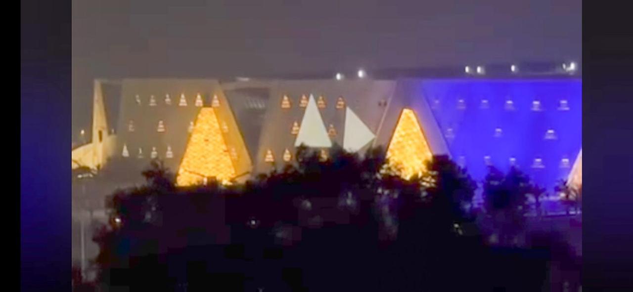 Grand Pyramids Inn Kafrat al Jabal ภายนอก รูปภาพ