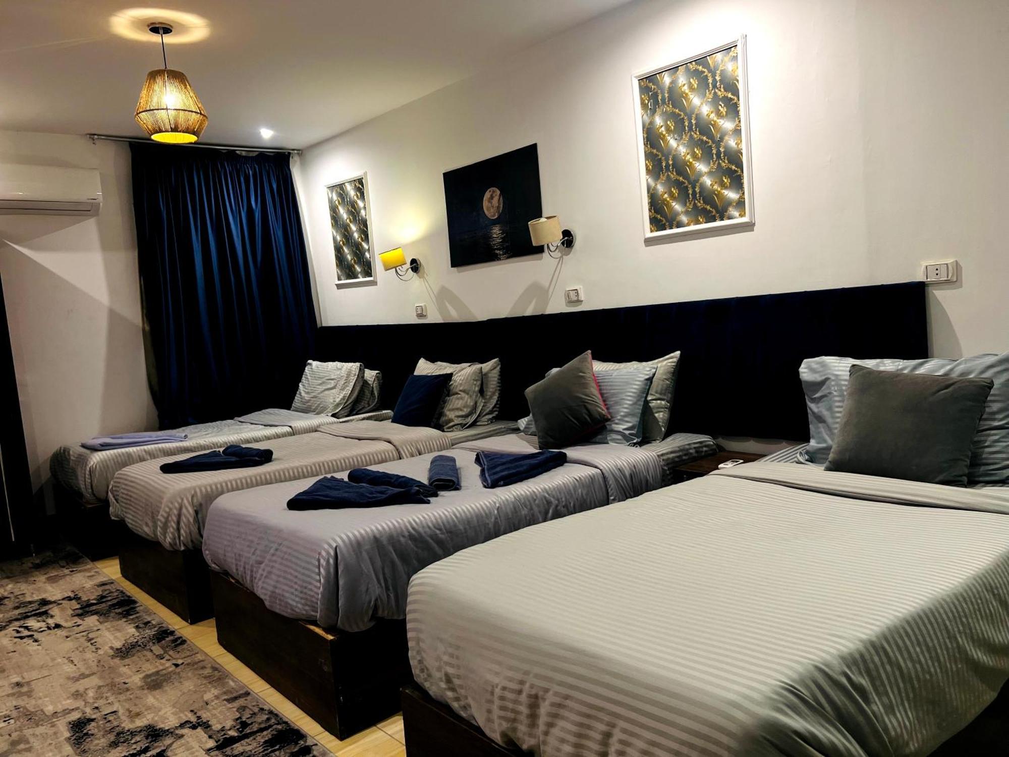 Grand Pyramids Inn Kafrat al Jabal ภายนอก รูปภาพ