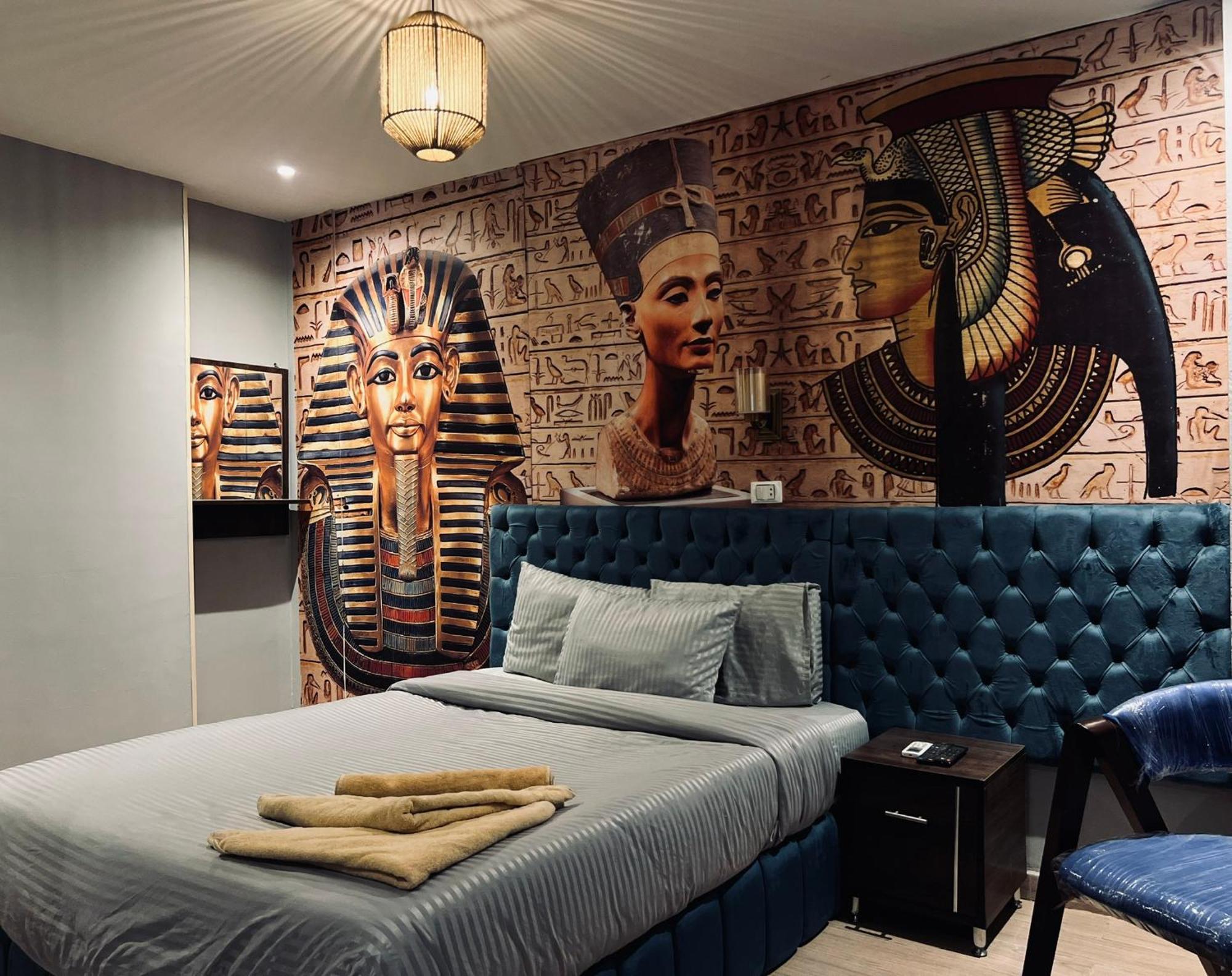 Grand Pyramids Inn Kafrat al Jabal ภายนอก รูปภาพ