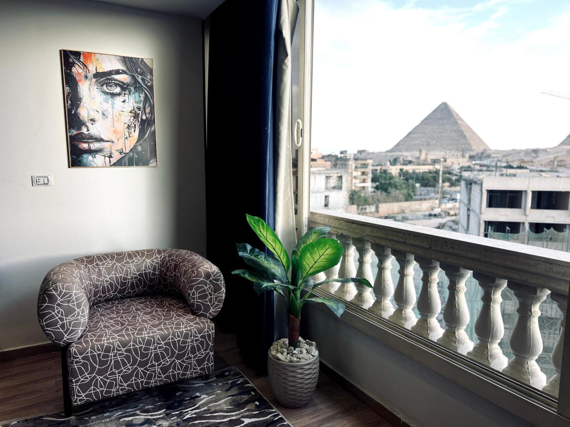 Grand Pyramids Inn Kafrat al Jabal ภายนอก รูปภาพ